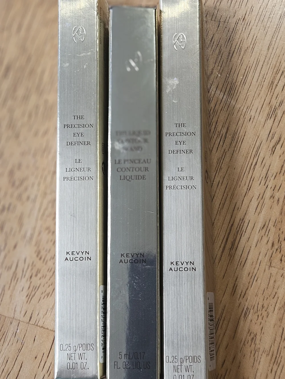 Kevyn Aucoin Liquid Contour And 2 Eye Liners - Cadence And Evergreen